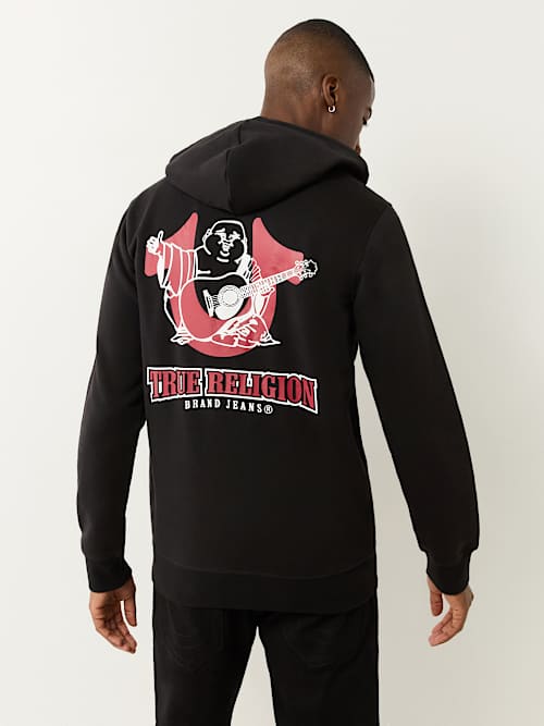 ARCH LOGO BUDDHA ZIP HOODIE