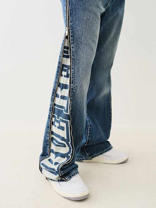 JEANS RECTOS RICKY CON CIERRE BIG T