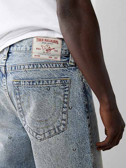 VINNY HORSESHOE CHARM ULTRA BAGGY JEAN