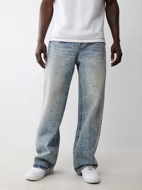 VINNY HORSESHOE CHARM ULTRA BAGGY JEAN