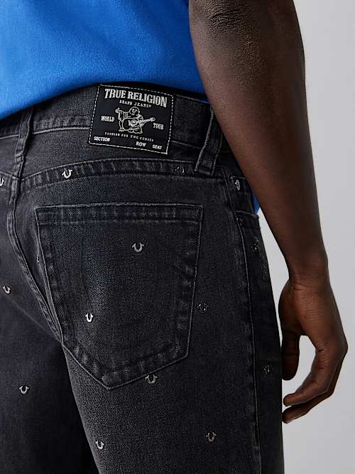 VINNY HORSESHOE CHARM ULTRA BAGGY JEAN