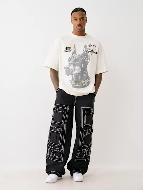 BAGGY BIG T UTILITY PANT