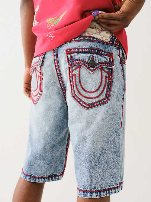 VINNY ROPE STITCH ULTRA BAGGY SHORT
