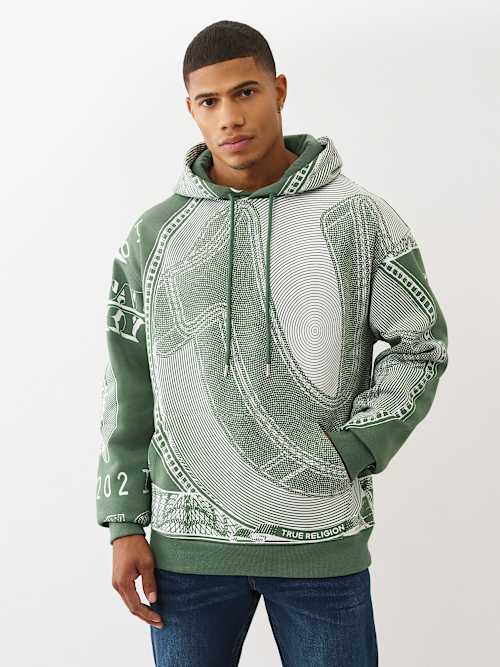 TRUE RELIGION グリーン フーディ M $_57.PNG?set_id=880000500F
