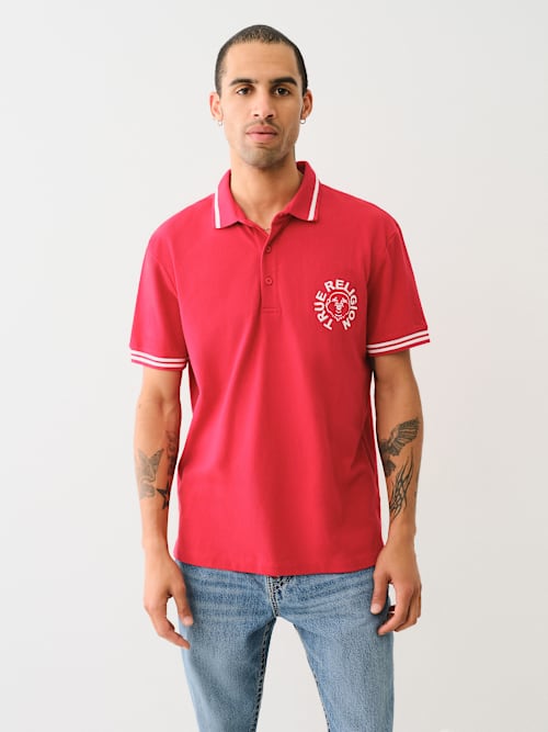 BUDDHA LOGO POLO SHIRT