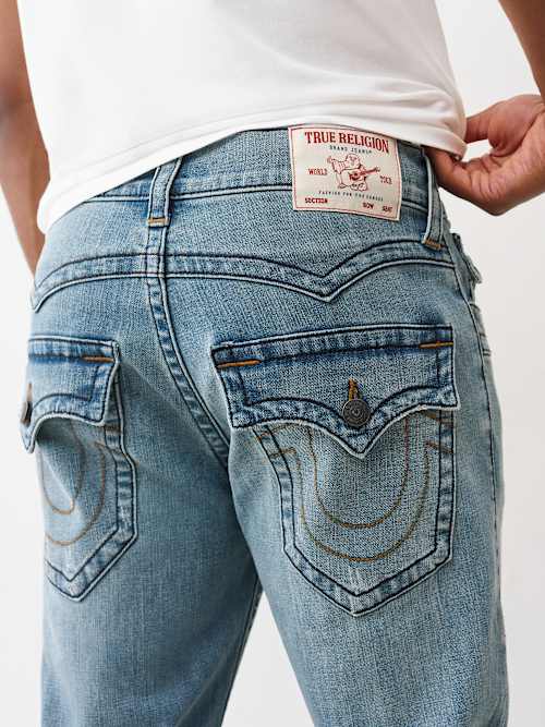 RICKY STRAIGHT WESTERN YOKE JEAN 34”