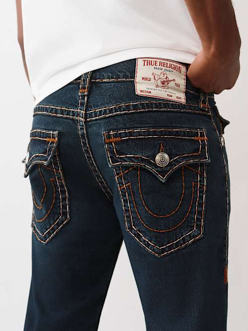 JEANS SKINNY ROCCO CON SOLAPA Y COSTURAS SUPER T DE 32"