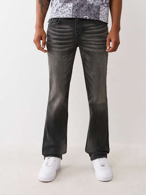 RICKY  BANDANA HORSESHOE STRAIGHT JEAN 34”