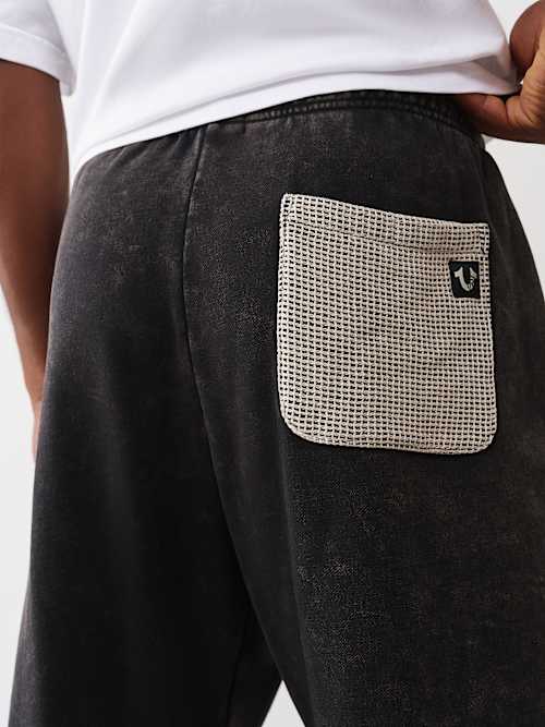 MESH INSET JOGGER