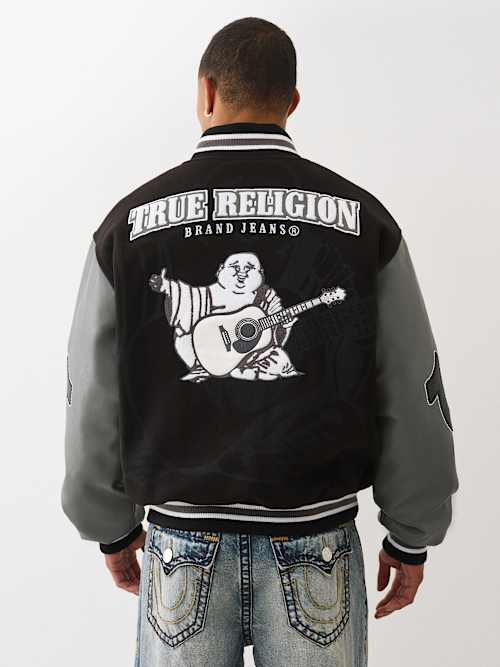 TRUE OG BOXY VARSITY JACKET