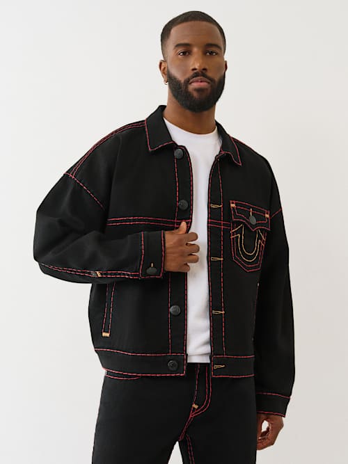 SUPER T BOXY DENIM JACKET 