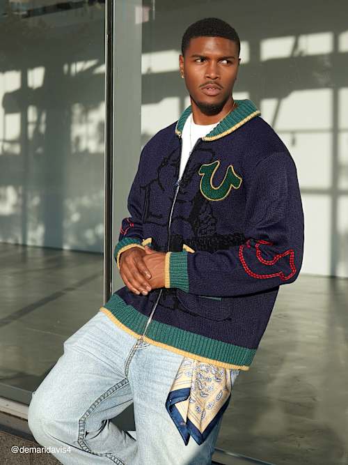 КОРОТКИЙ ВЯЗАНЫЙ КАРДИГАН BUDDHA  