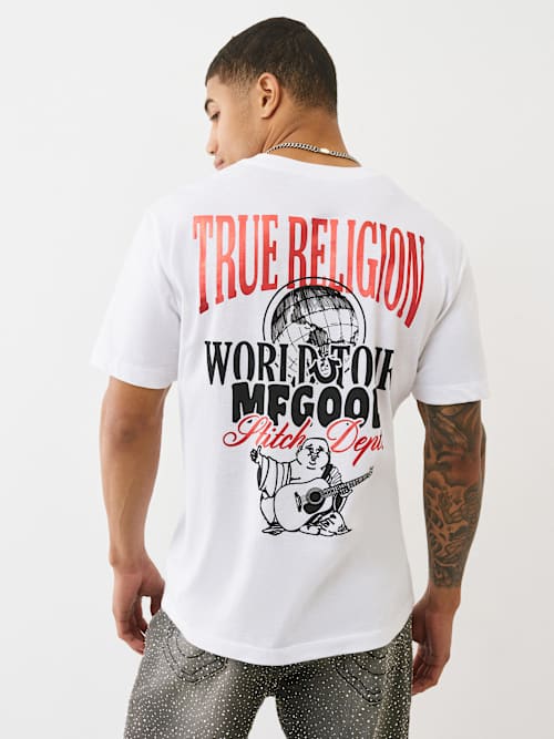 ФУТБОЛКА С ЛОГОТИПОМ WORLD TOUR GLOBE