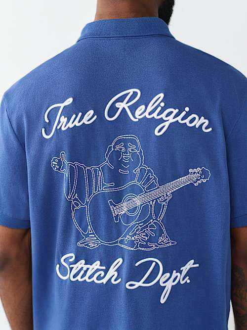 РУБАШКА ПОЛО С ВЫШИВКОЙ STITCH DEPART