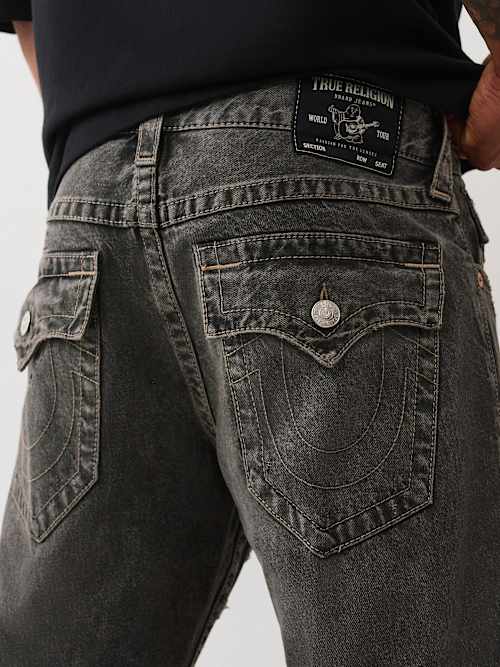 RICKY LOGO APPLIQUÉ STRAIGHT JEAN