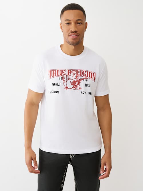 ARCHED WORLD TOUR LOGO TEE