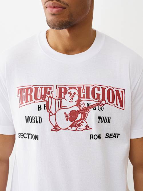 ARCHED WORLD TOUR LOGO TEE