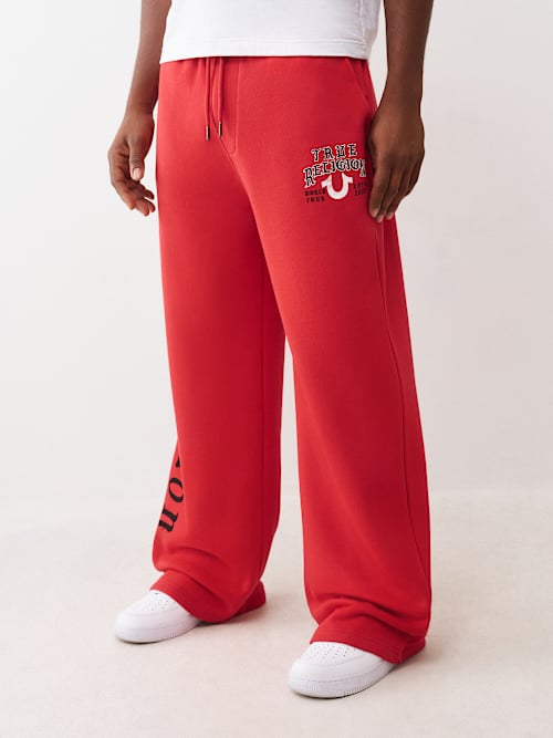 LOGO FLAG BAGGY SWEATPANT