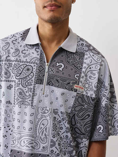 BANDANA MESH OVERSIZED POLO