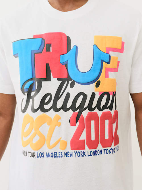 COLORBLOCK LOGO TEE