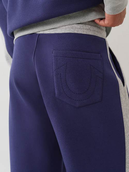 COLORBLOCK BAGGY SWEATPANT
