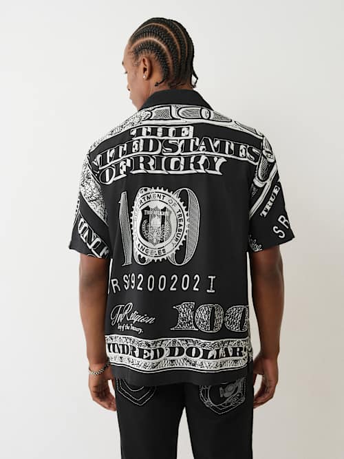 MONEY CAMP COLLAR SHIRT