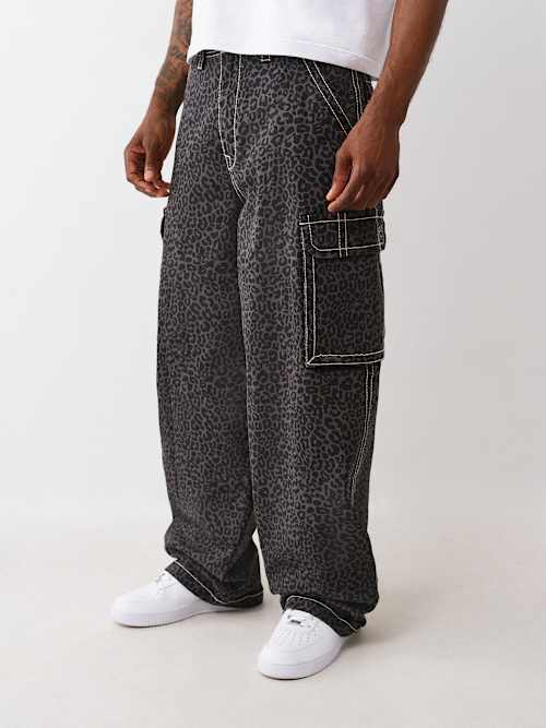 BAGGY CARPENTER BIG T LEOPARD