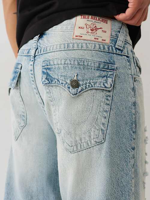 VINNY DISTRESSED ULTRA BAGGY JEAN