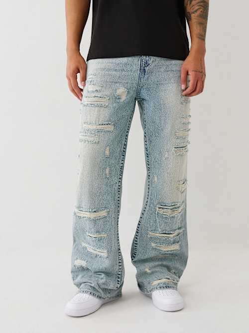 VINNY DISTRESSED ULTRA BAGGY JEAN