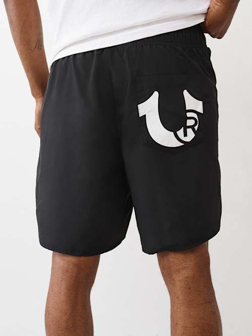 BLOCK LOGO NYLON SHORT