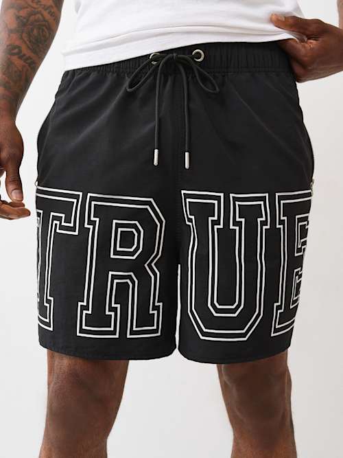 BLOCK LOGO NYLON SHORT
