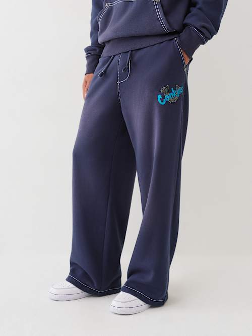 TRUE RELIGION X COOKIES APPLIQUÉ RELAXED SWEATPANT
