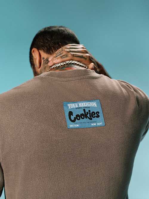 コラボ！関税込み♪【TRUE RELIGION】X COOKIES ロゴ ビーニー TR x Cookies