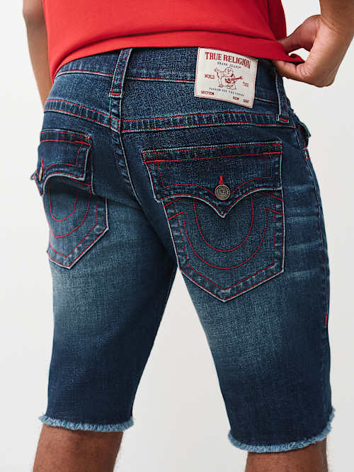 КОРОТКИЙ ОБТРЕПАННЫЙ ПОДОЛ С КЛАПАНОМ ОТ РИККИ