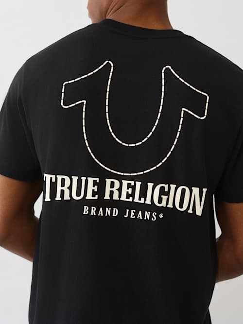 ФУТБОЛКА С ПРИНТОМ В ВИДЕ ПОДКОВЫ