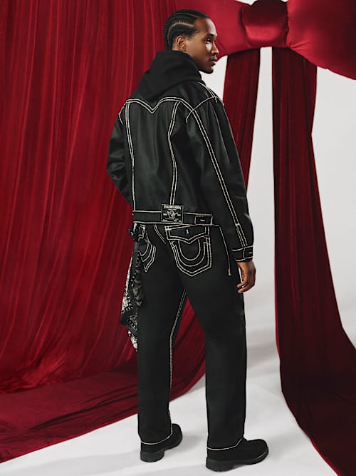 fuckthisindustry デニム　true religion edwin fuckthisindustry デニム true religion edwin - メルカリ