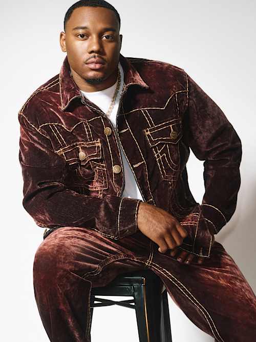 БАРХАТНЫЙ ЖАКЕТ SUPER T ОВЕРСАЙЗ