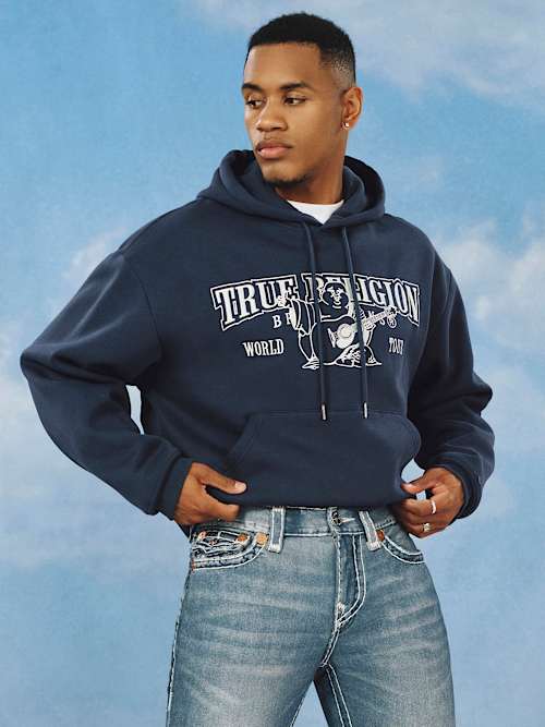 ТОЛСТОВКА С КВАДРАТНЫМ ЛОГОТИПОМ