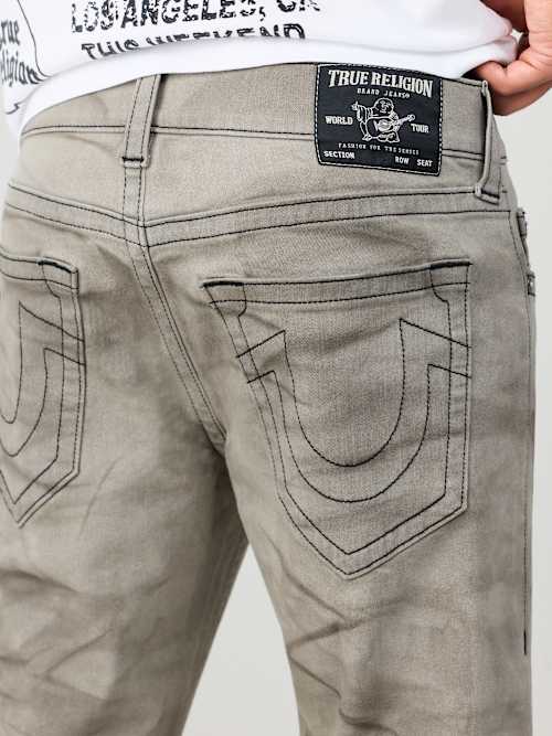 True religion デニム ベージュ 30 GENO TIE-DYE WASH SLIM JEAN 32
