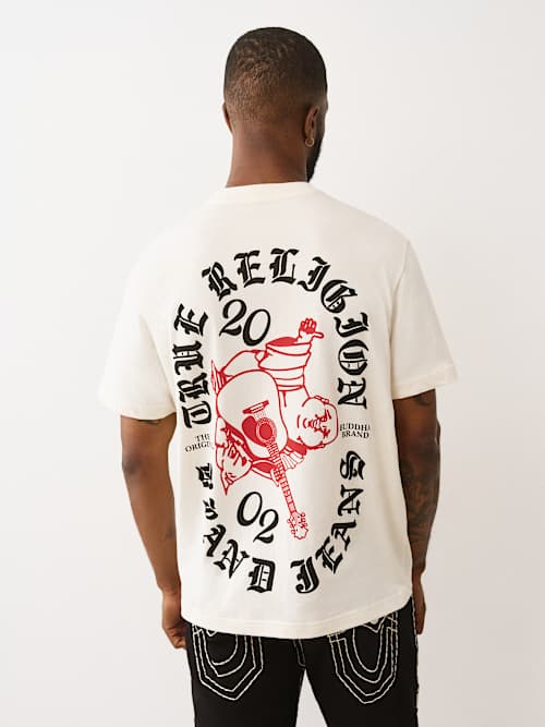 BLOCKED LOGO GRAPHIC TEE