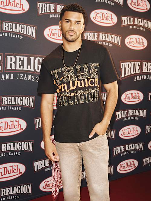 ФУТБОЛКА С ЛОГОТИПОМ TRUE RELIGION X VON DUTCH LEOPARD