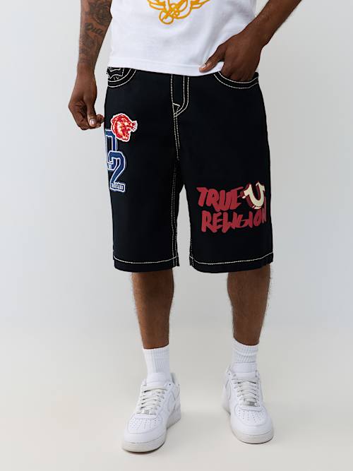 VINNY PATCH BIG T FLAP ULTRA BAGGY SHORT