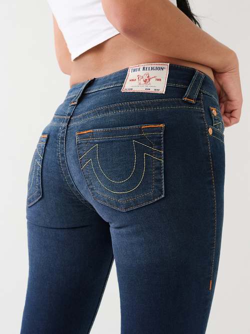 True Religion Becca Mid-Rise Bootcut Jean - Mimosa