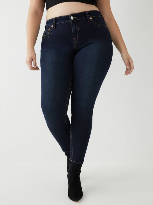 PLUS HALLE HIGH RISE SUPER SKINNY JEAN