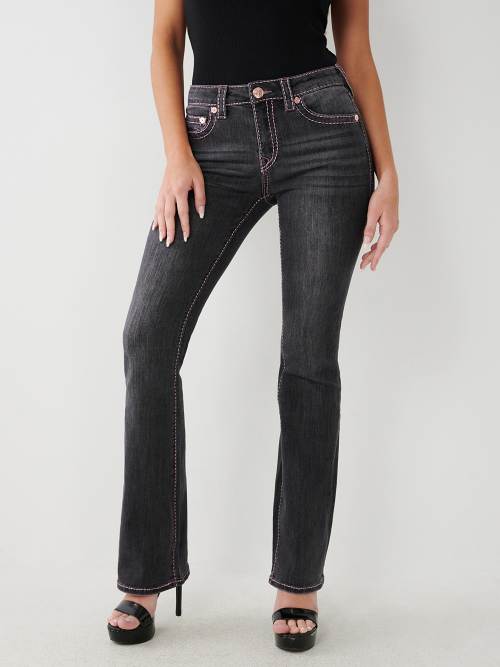 BECCA BIG T STITCH BOOTCUT JEAN 