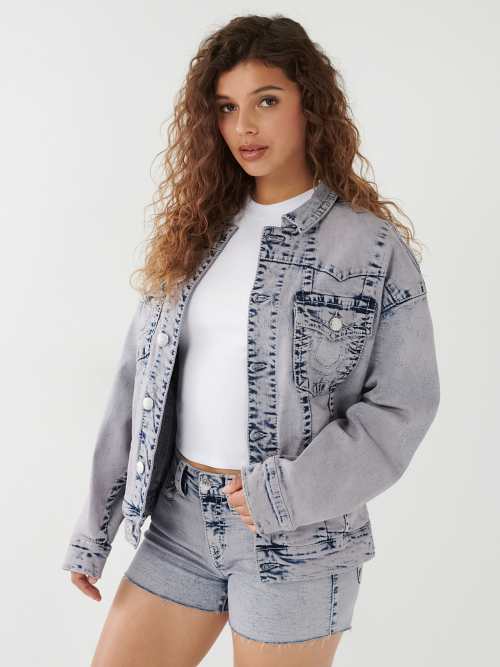 JIMMY BIG T RELAXED DENIM JACKET