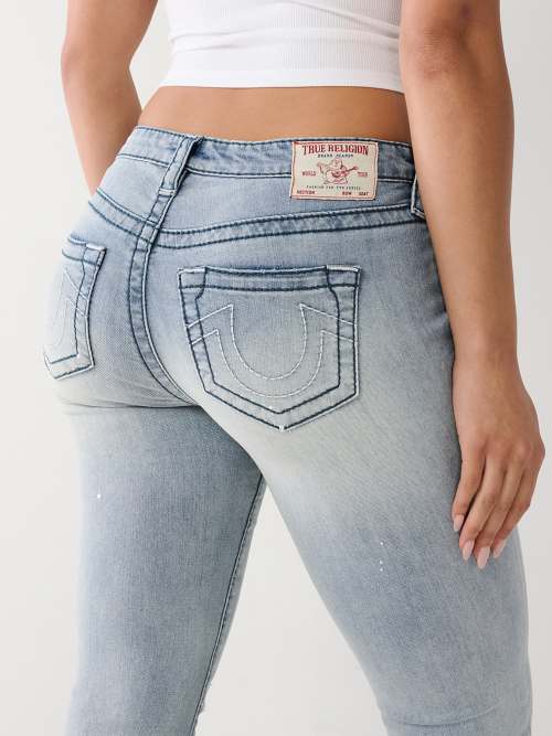 True Religion Becca Mid-Rise Bootcut Jean - Mimosa