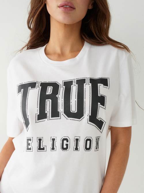 CAMISETA RELAJADA CON CRISTALES