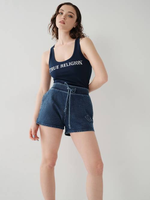 True religion on sale shorts womens sale