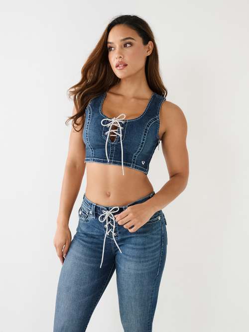  Denim Crop Top